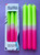 The Colour Emporium - Glow Sticks - Dip Dye Dinner Candle Trio