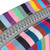 Roka Paddington B - Multi Stripe , Small,  Recycled Canvas