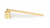 WICK ACCESSORIES GOLD CANDLE SNUFFER - PADDYWAX