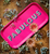 Fabulous / Bright pink  - Tray 43x22cm - Asta Barrington (Jamida)