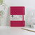 Vent for Change - Notebook A5 Recycled Leather - Lined Paper - Pink