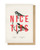 Nice Tits Greetings Card - East End Prints