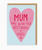 Mum, Best Advice and Hugs Greeting Card - Ohh Deer UK