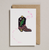Patch Cards - Cowboy Boot - By Petra Boase