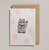 Patch Cards - Lucky Cat Flowers - By Petra Boase