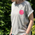 Acid Wash Grey T-Shirt with Embroidered Neon Smiley Face - Percy and Nell Retail Limited