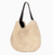 Slouch Bag - Cream Faux Sheepskin - By Helen Moore