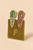 Jewelled Hair Clips (Set of 2) - Asymmetric leaf and Feather, Sage & Lilac - Powder