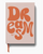 Lined Notebook Hardback - Peachy Dreams - Yop & Tom
