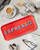 Asta Barrington Espresso / red - Tray 32x15cm - Jamida of Sweden