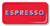 Asta Barrington Espresso / red - Tray 32x15cm - Jamida of Sweden