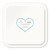 Asta Barrington Gin & tonic / sky blue - Tray 32x32cm - Jamida of Sweden