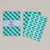 2 Riso Printed Notebooks - Acid Green/Blue - Petra Boase Ltd
