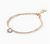 Wanderlust Life - Black Mother of Pearl Gold and Silk Bracelet