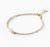 Wanderlust Life - Pearl Gold and Silk Bracelet