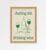 Chatting Shit, Drinking Wine Print (A3) - Proper Good