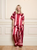 Their Nibs - Womens Satin Oversize Long Pyjamas Pink Stripe