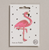 Iron On Patch - Flamingo - By Petra Boase Ltd