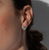Silver Ripple Studs - One & Eight