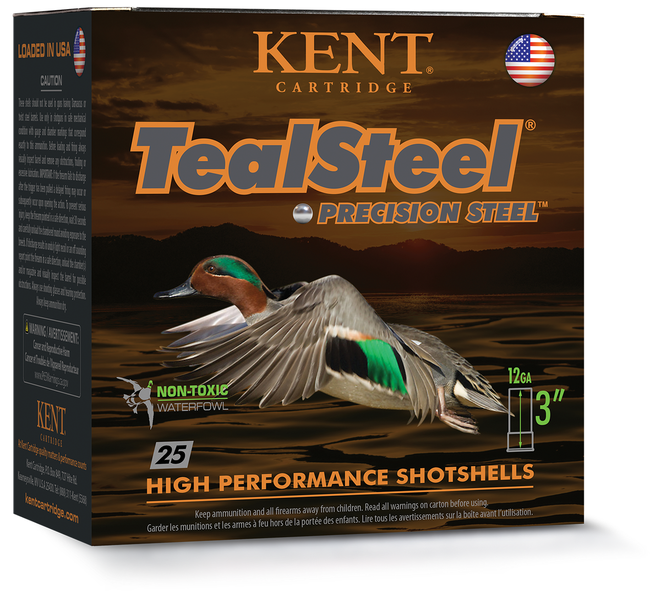 Kent Cartridge TealSteel® 12GA 3