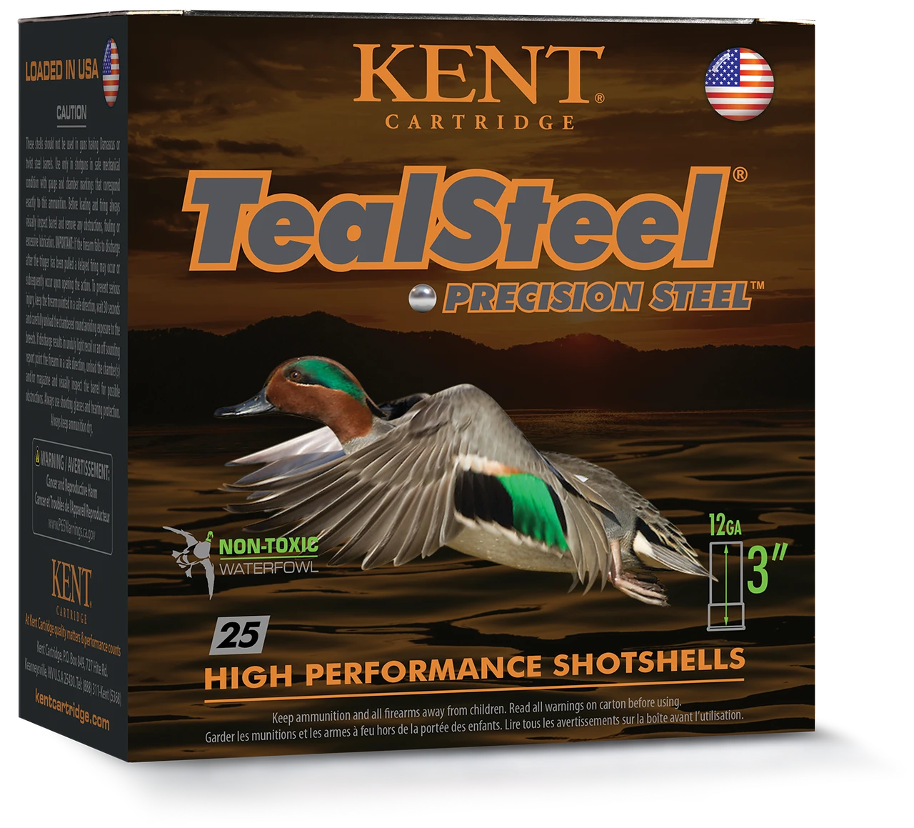 Kent Cartridge TealSteel® 12GA 3