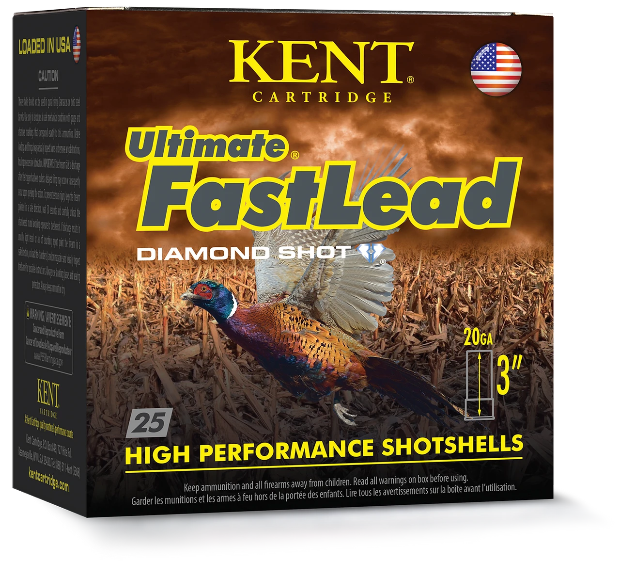 Kent Cartridge Ultimate FastLead® 20GA 3 Kent Cartridge Ultimate FastLead® 20GA 3