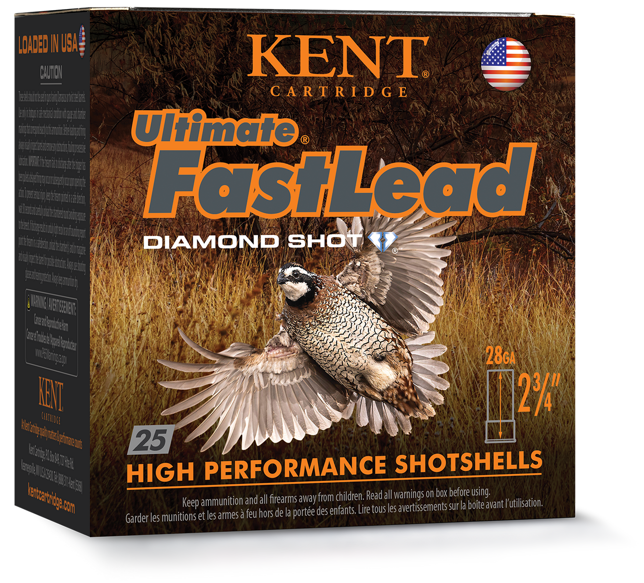 Kent Cartridge Ultimate FastLead® 28GA 2-3/4