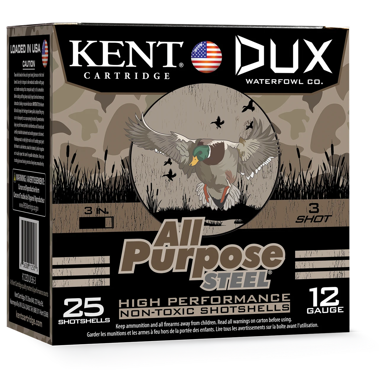 ガット KENT Kent All Purpose Steel 12GA 3 inch 1 1/4 oz Shotshells