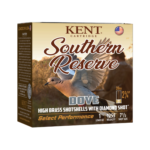 Southern Reserve Dove ammo box premium dove hunting shells 20 gauge