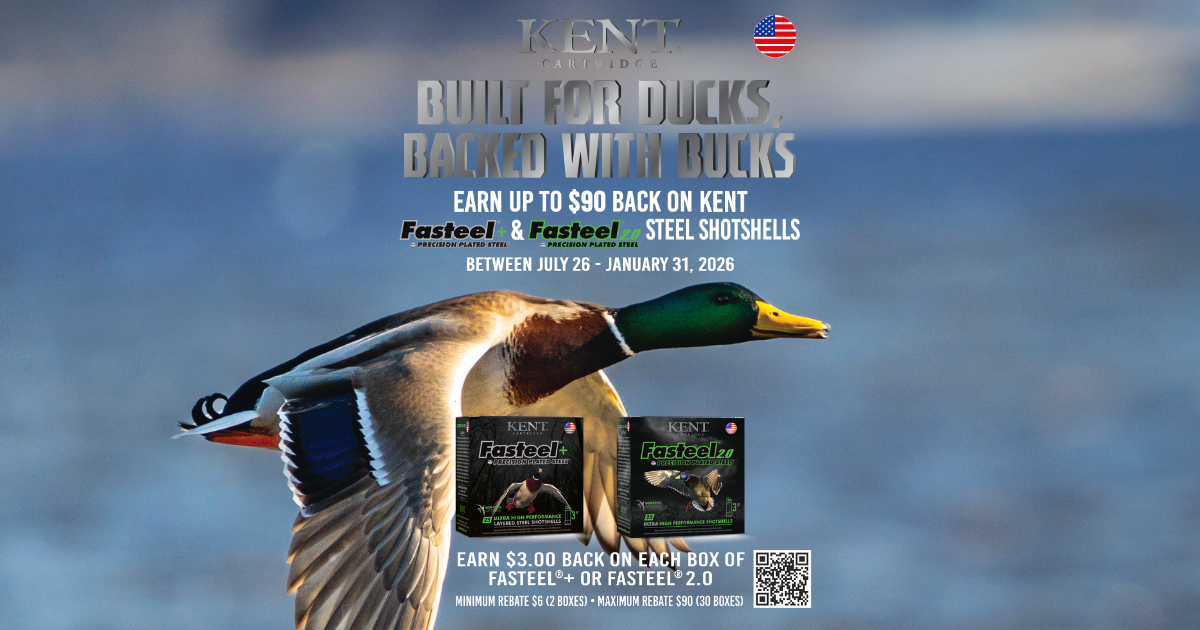Kent Cartridge Fasteel Rebate 2025