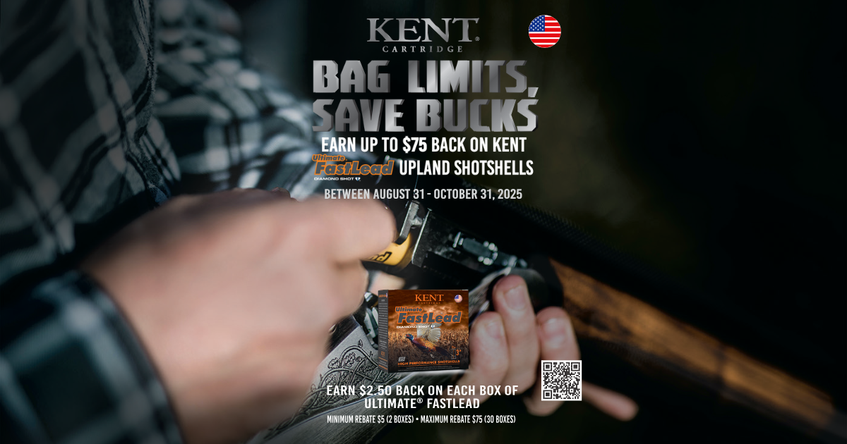Kent Cartridge Ultimate FastLead Rebate 2025