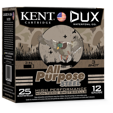Kent All Purpose Steel 12GA 3 inch 1 1/4 oz Shotshells