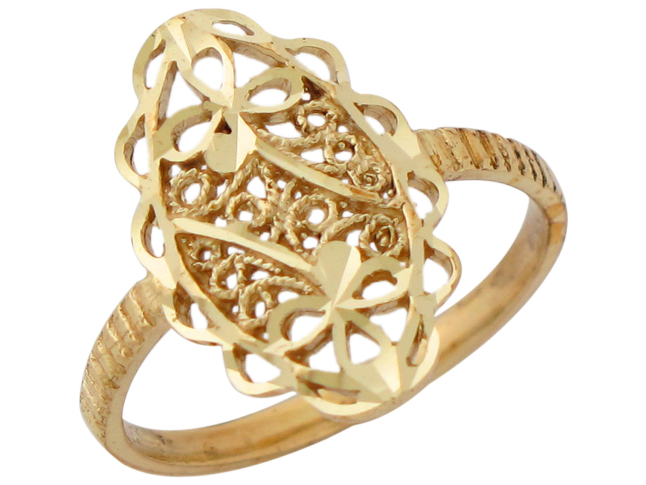 Timeless Fancy 22k Gold Ring – Andaaz Jewelers