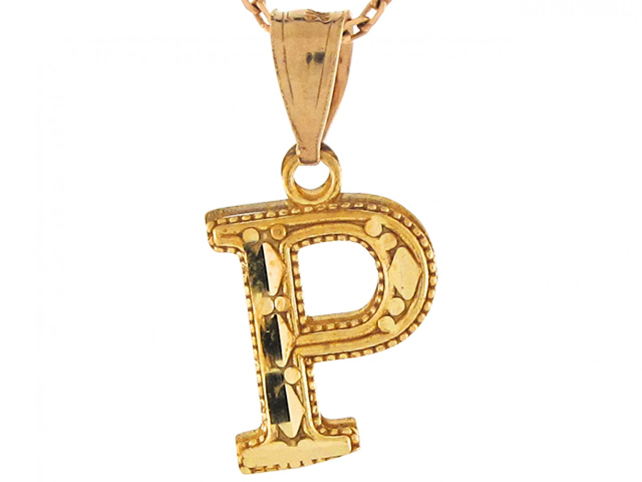 Real 1 29cm Letter P Cute Charm Pendant Jl 5239 Jewelry Liquidation