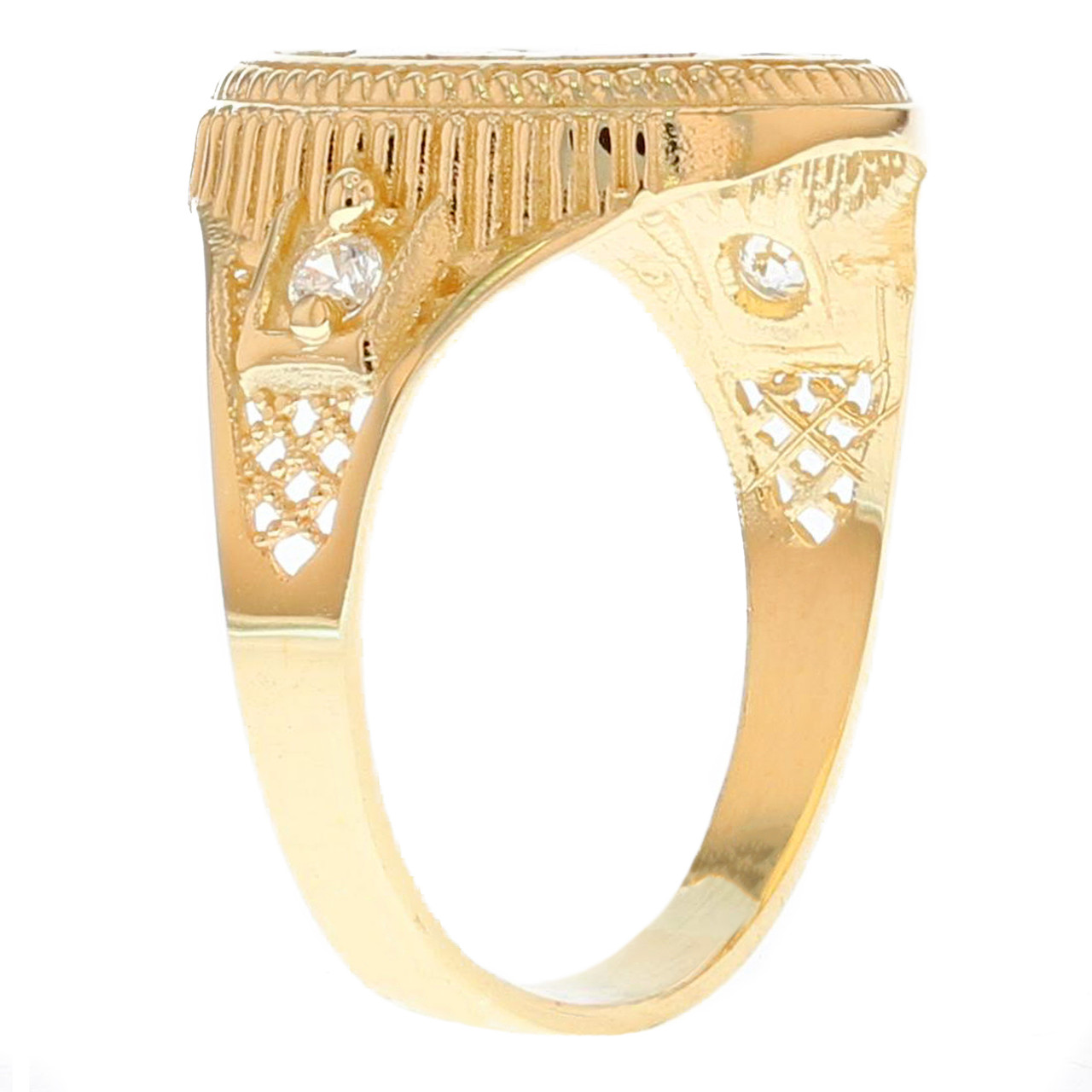 Beautiful Ladies Zodiac CZ Ring (JL# R1935) - Jewelry Liquidation