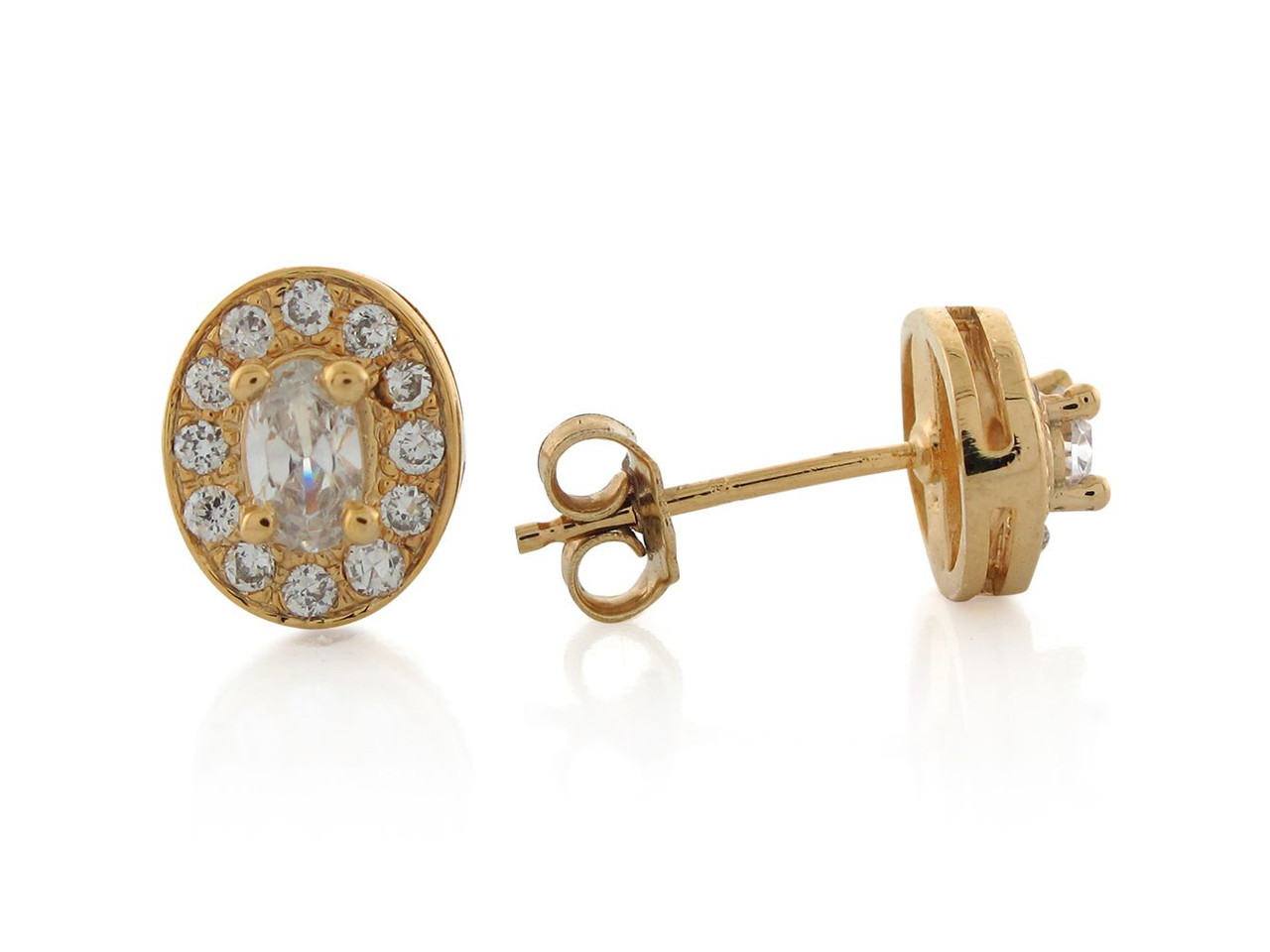 Sparkling Stud Earrings (JL# E8246) - Jewelry Liquidation
