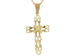 Breathtaking Diamond Cut Cross Religious Pendant (JL# P10719) Breathtaking Diamond Cut Cross Religious Pendant (JL# P10719)