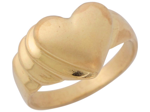 Ladies High Polish Multiple Hearts Modern Simple Ring (JL# R10367)