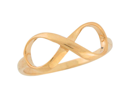 Classic Elegant Infinity Love Friendship Wedding Forever Ring (JL# R9055)