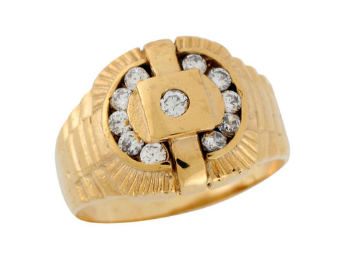 Classic Layered Men's Halo Ring (JL# R8830)