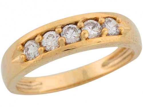ラブストーン　7連 Cubic Zirconia Platineve Ring 4.50ctw - VKB467 | JTV