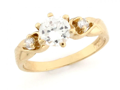 Solid CZ Promise Ring (JL# R2191)