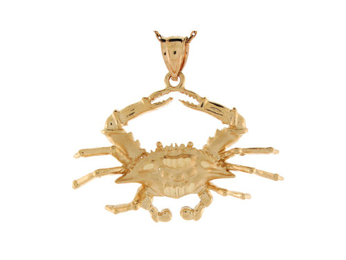 Medium Crab Charm Pendant (JL# P8021)