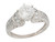 SOLID ENGAGEMENT RING JEWELRY (JL# R1710)