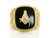 SOLID MASONIC MENS RING JEWELRY (JL# R1761)