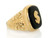 DOLLAR SIGN MENS NUGGET RING (JL# R1764)