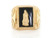 Solid Guadalupe Mens Ring Jewelry (JL# R1767)