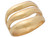 Ladies Modern Simplistic Split Band High Polish Ring (JL# R10467)