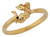 Ladies Diamond Cut Petite Cherub Angel Cupid Ring (JL# R10192)