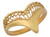 Ladies Unique Pointed Design Filigree Ring (JL# R10148)